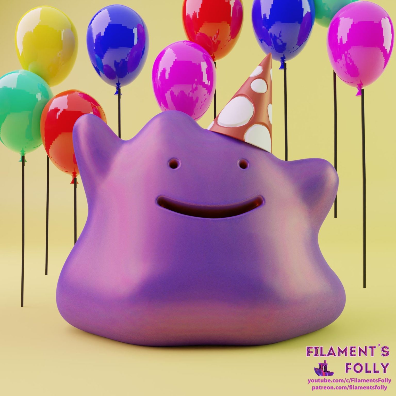 Party Time Happy Ditto Filaments Folly