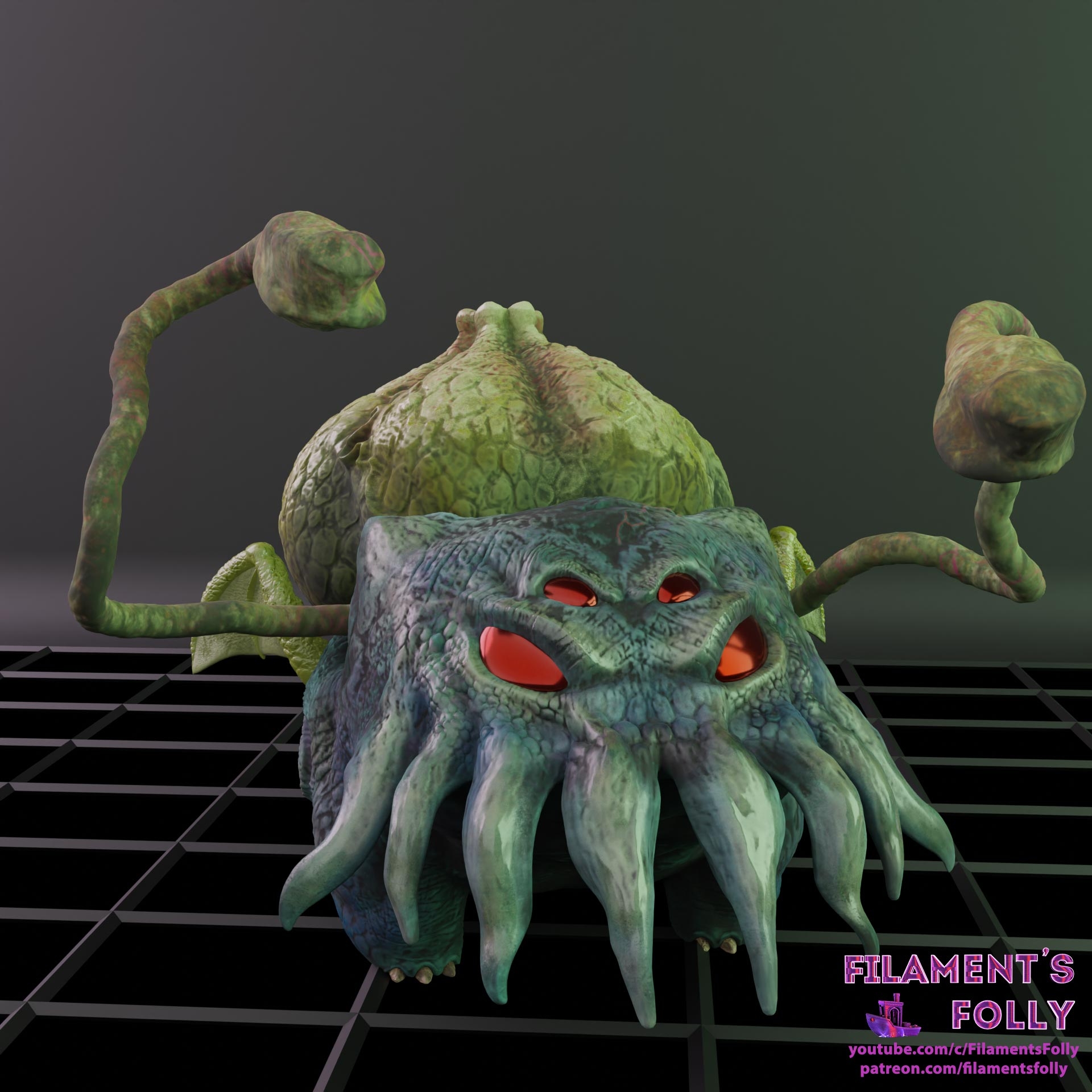 Cthulhu Bulbasaur – Filaments Folly